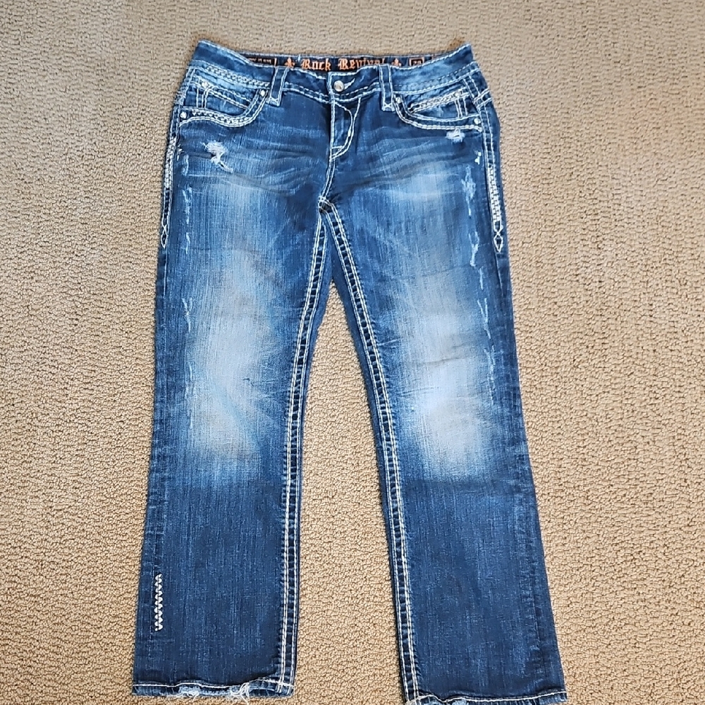Rock Revival Women's Capri Jeans